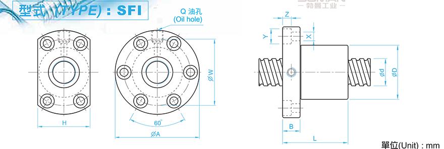 TBI SFI03204-4 tbi滚珠丝杆螺母安装方法