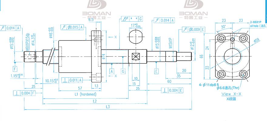 TBI XSVR02010B1DGC5-399-P1 tbi丝杆怎么选型
